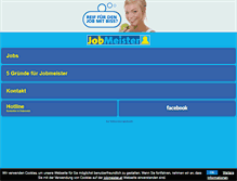 Tablet Screenshot of jobmeister.at